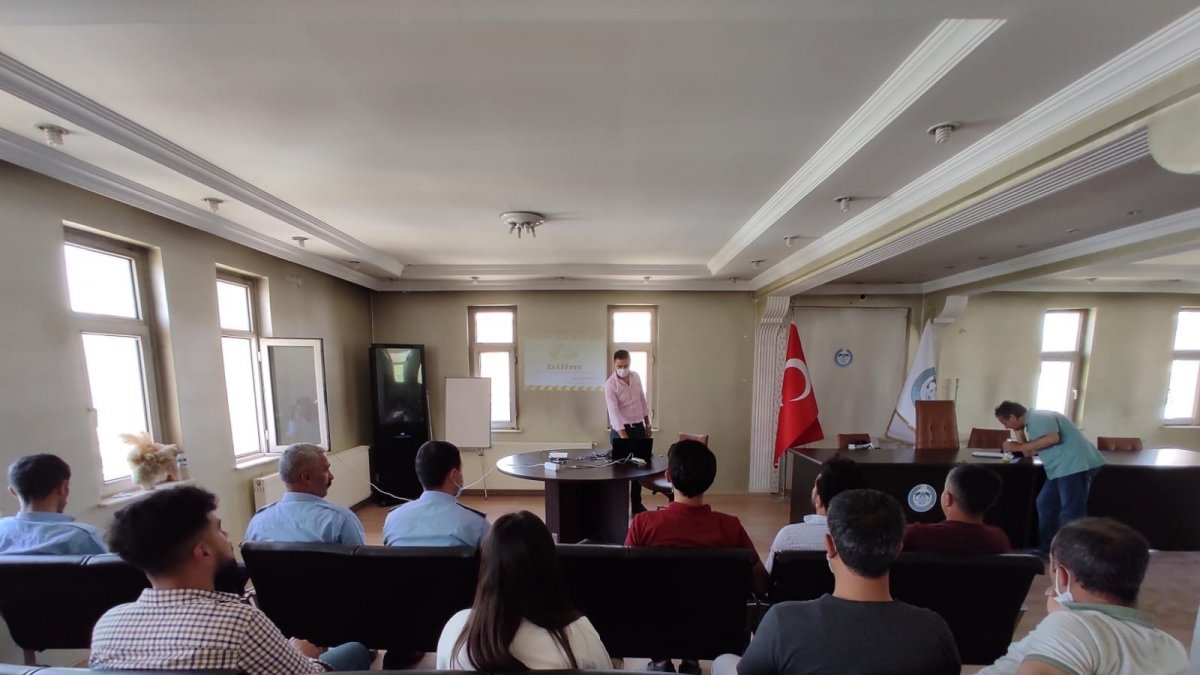 Çaldıran Belediyesinden çalışanlarına iş sağlığı eğitimi