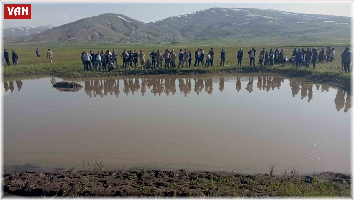 Çaldıran'da gölete düşen çocuk boğuldu