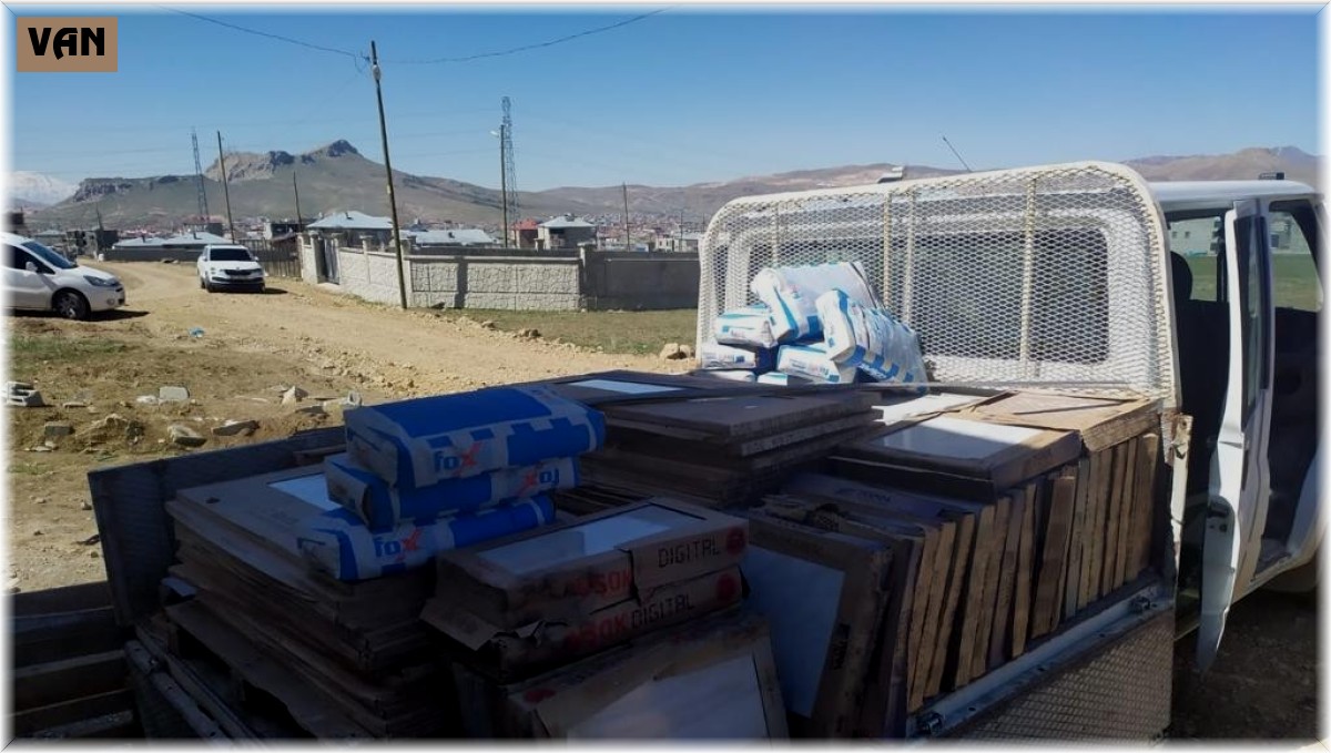 Çalınan 300 bin TL'lik malzeme sahibine teslim edildi