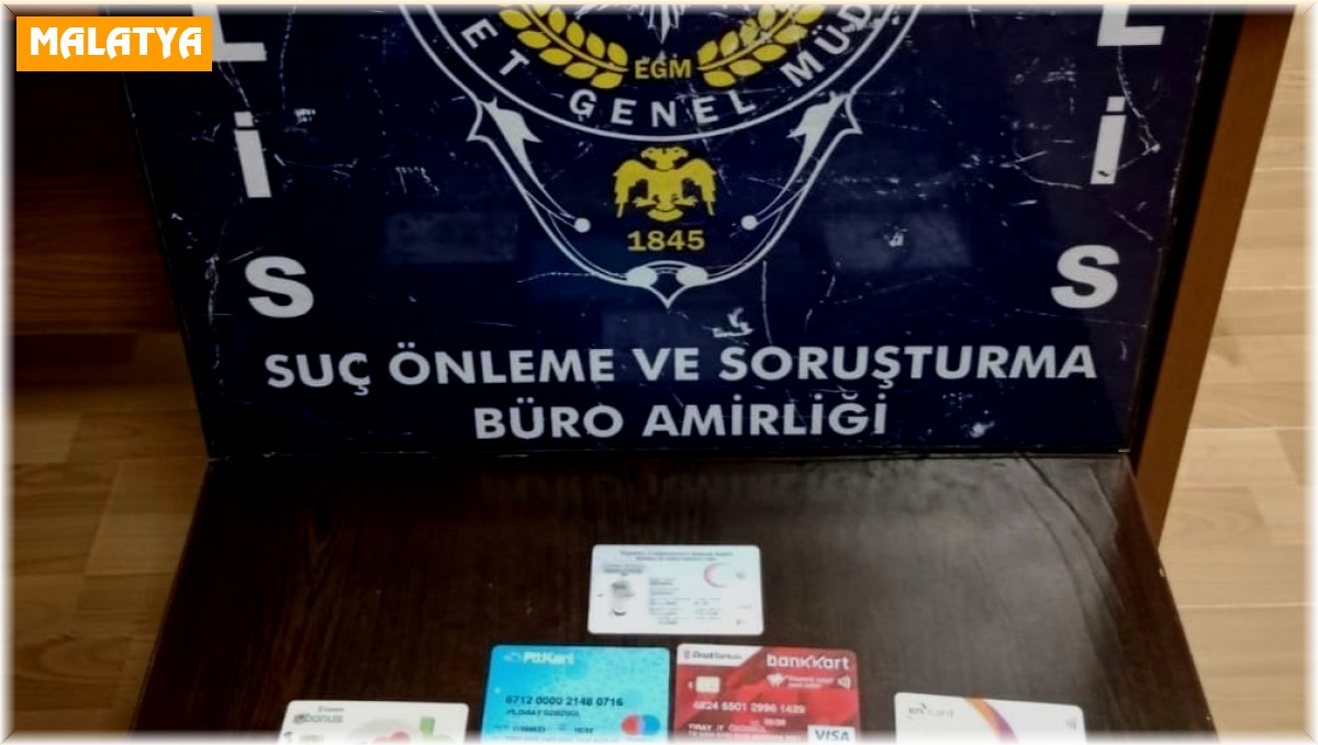 Çalıntı kartlarla yakalanan hırsızlık zanlısı tutuklandı