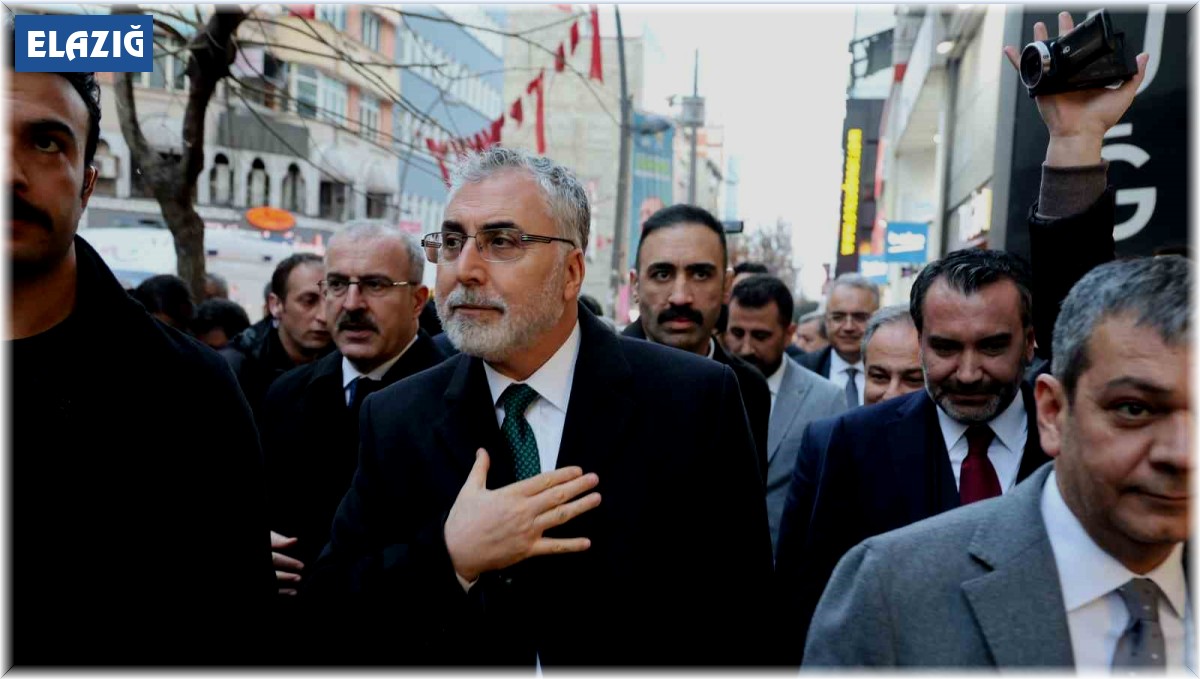 Çalışma ve Sosyal Güvenlik Bakanı Işıkhan esnafla bir araya geldi