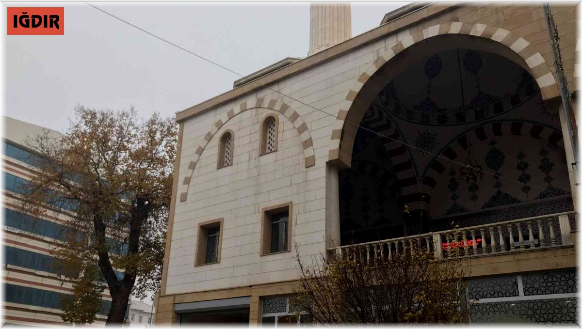 Cami duvarında mahsur kalan kediyi cami cemaati kurtardı