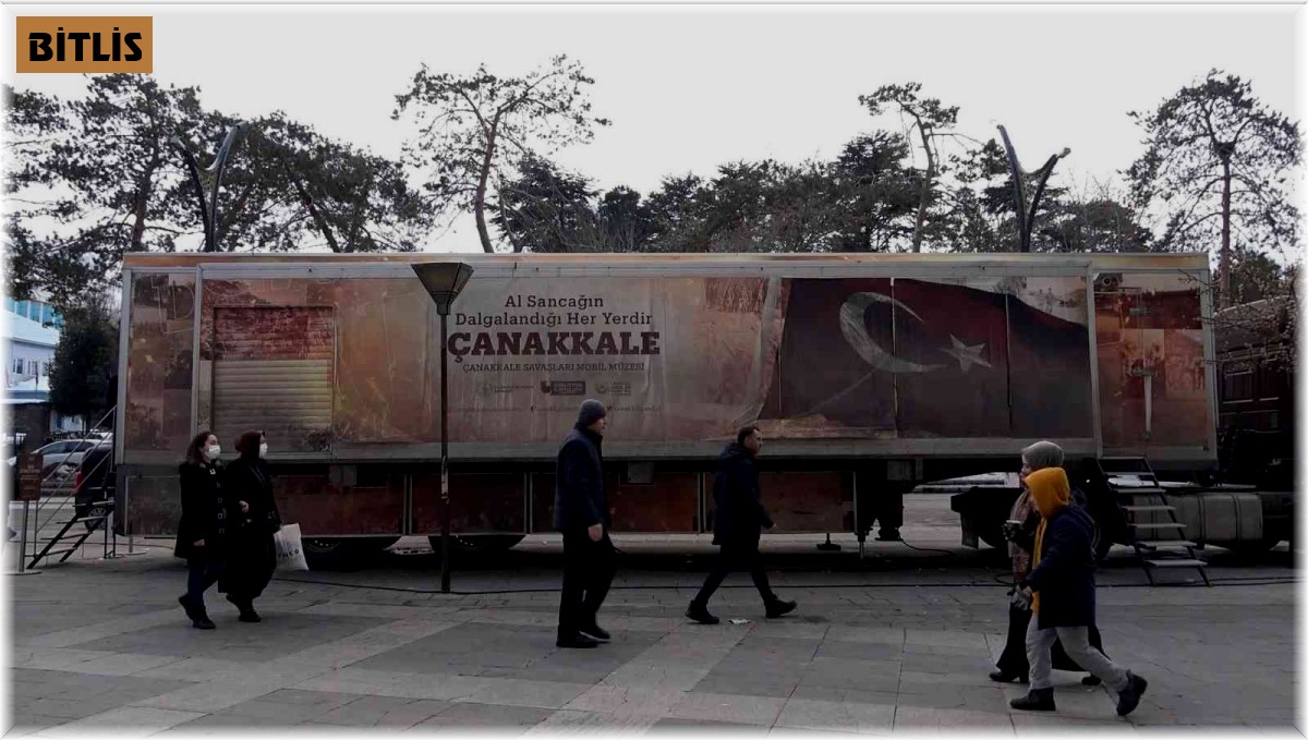 Çanakkale Mobil Müze Tırı Tatvan'da