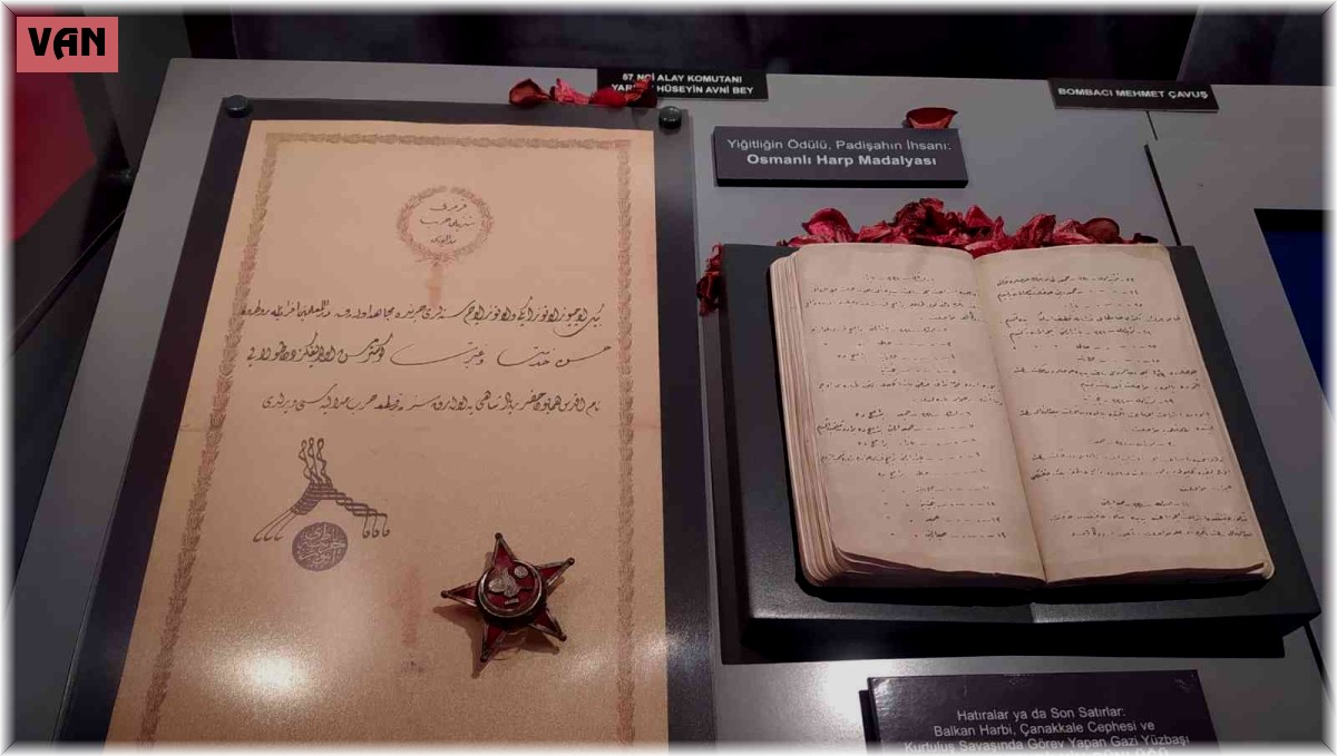 "Çanakkale Savaşları Mobil Müze Tırı" Van'da