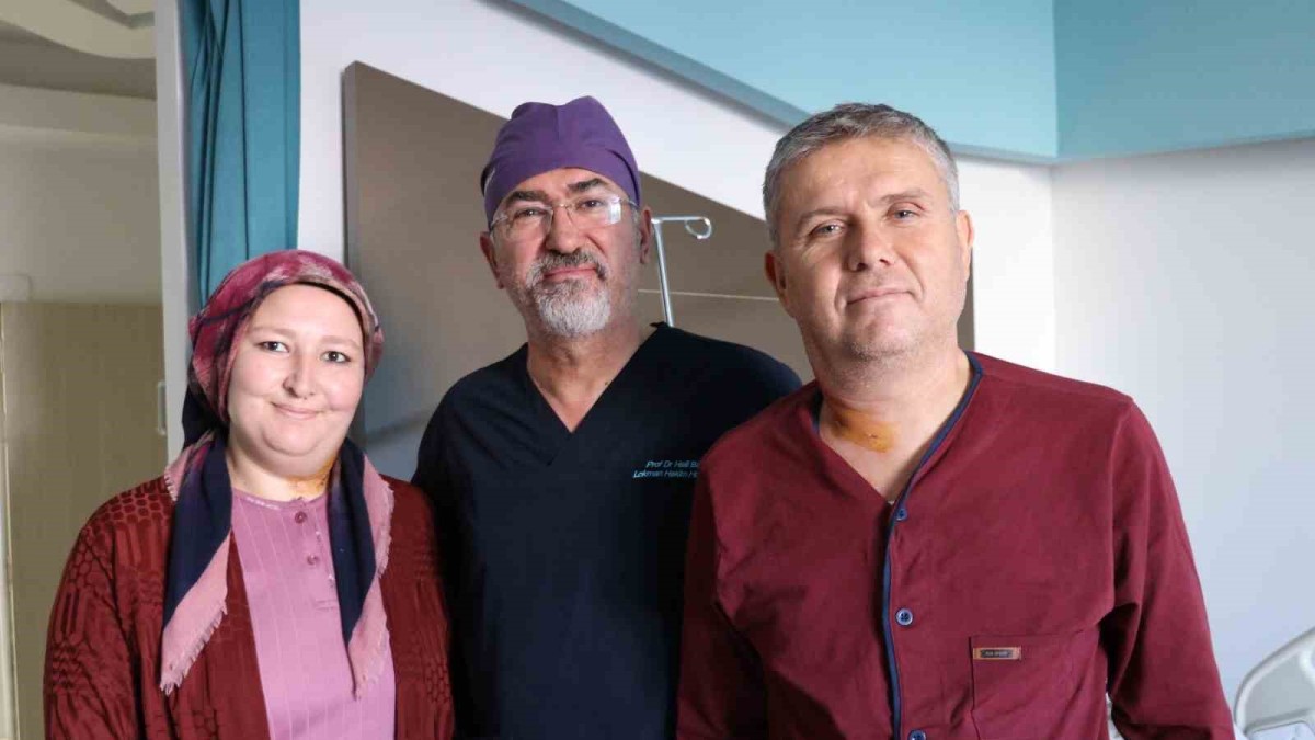 Çanakkale ve Sivas'tan gelen glomus tümörlü hastalar Van'da sağlığına kavuştular