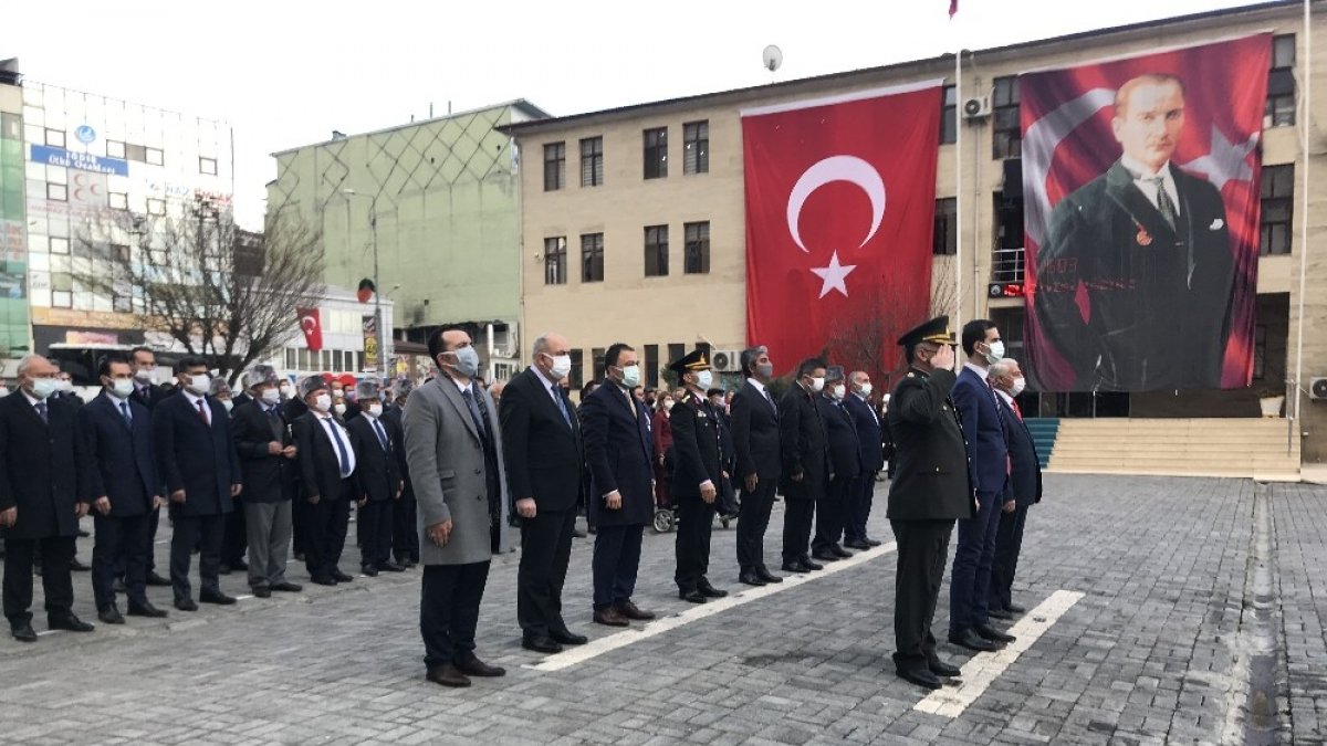 Çanakkale Zaferi'nin 106. yılı Iğdır'da törenle kutlandı