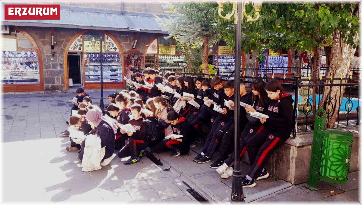 Çarşı Pazar Projesiyle Erzurum'u Tanıyorlar