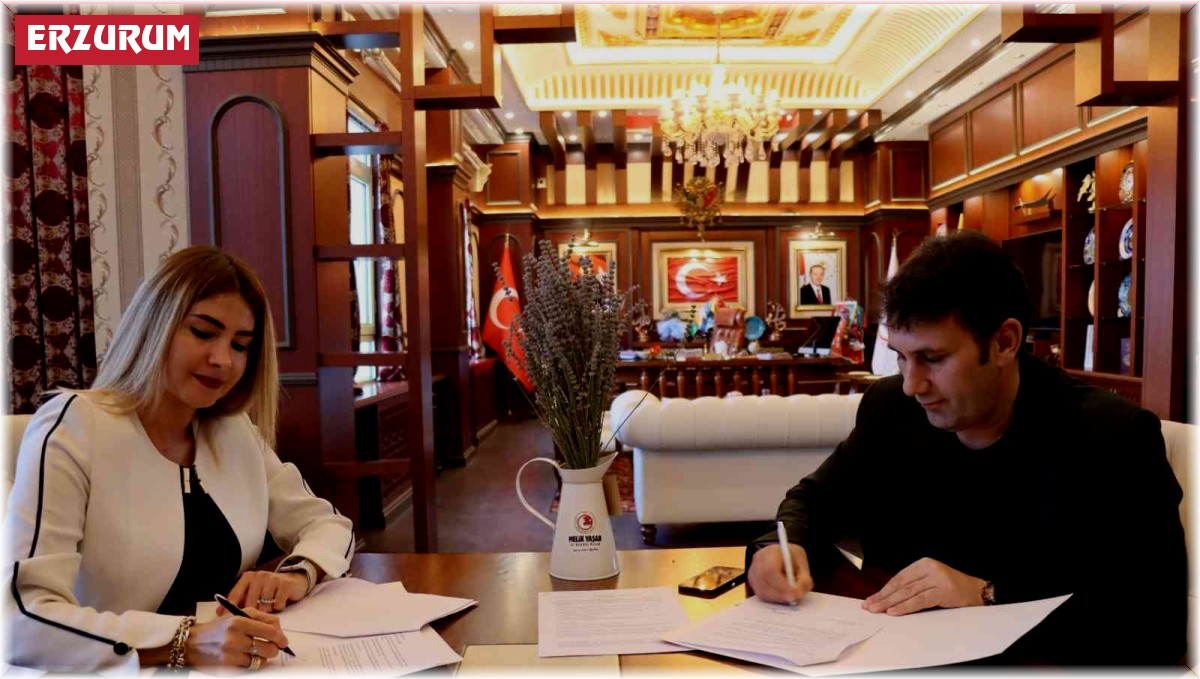 Çat Belediyesi ve Erzurum Kadın Kooperatifi işbirliğinde lavanta üretimi protokolü