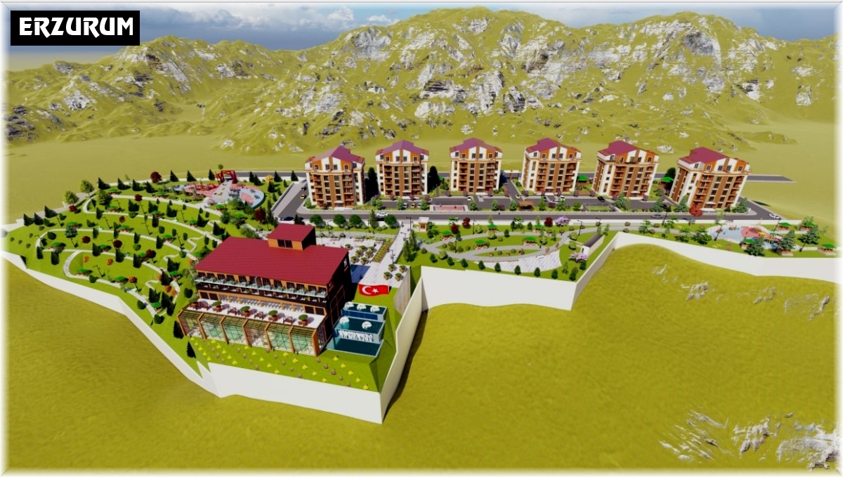 Çat'ta Gençlik ve Yaşam Merkezi'nin temel atma heyecanı