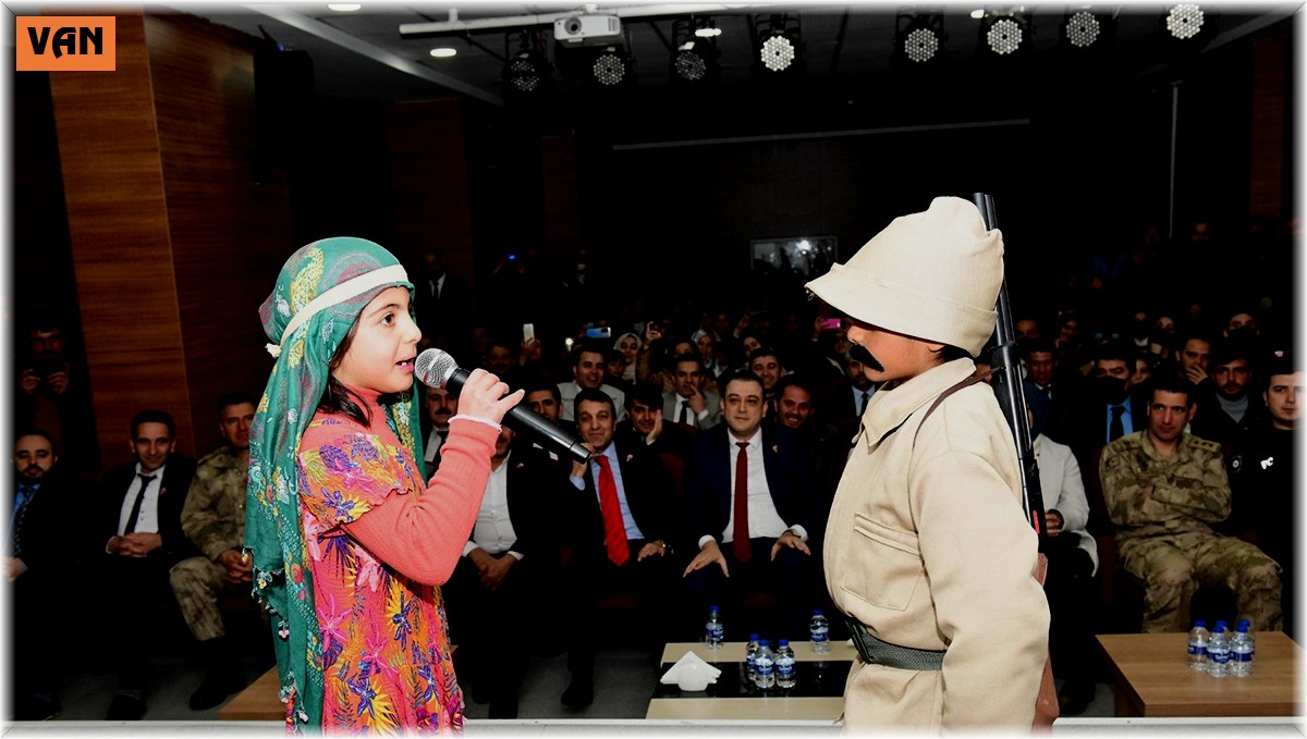 Çatak'ta 18 Mart Çanakkale Zaferi ve Şehitleri Anma Günü programı