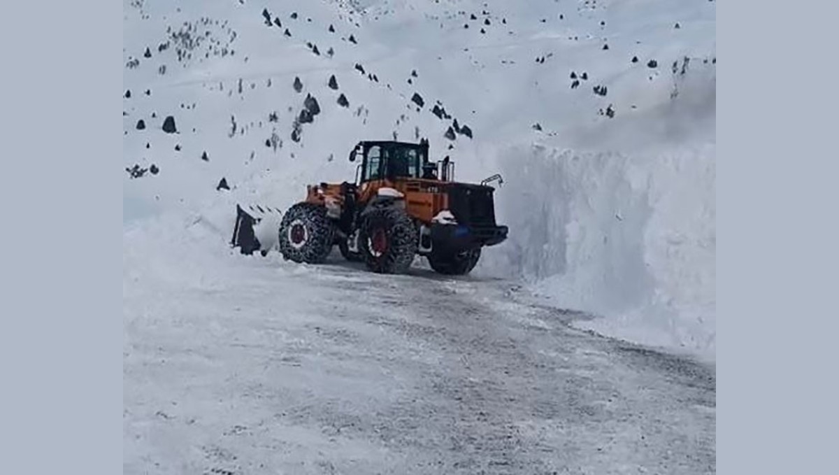 Çatak'ta 24 saatte 6 çığ düştü