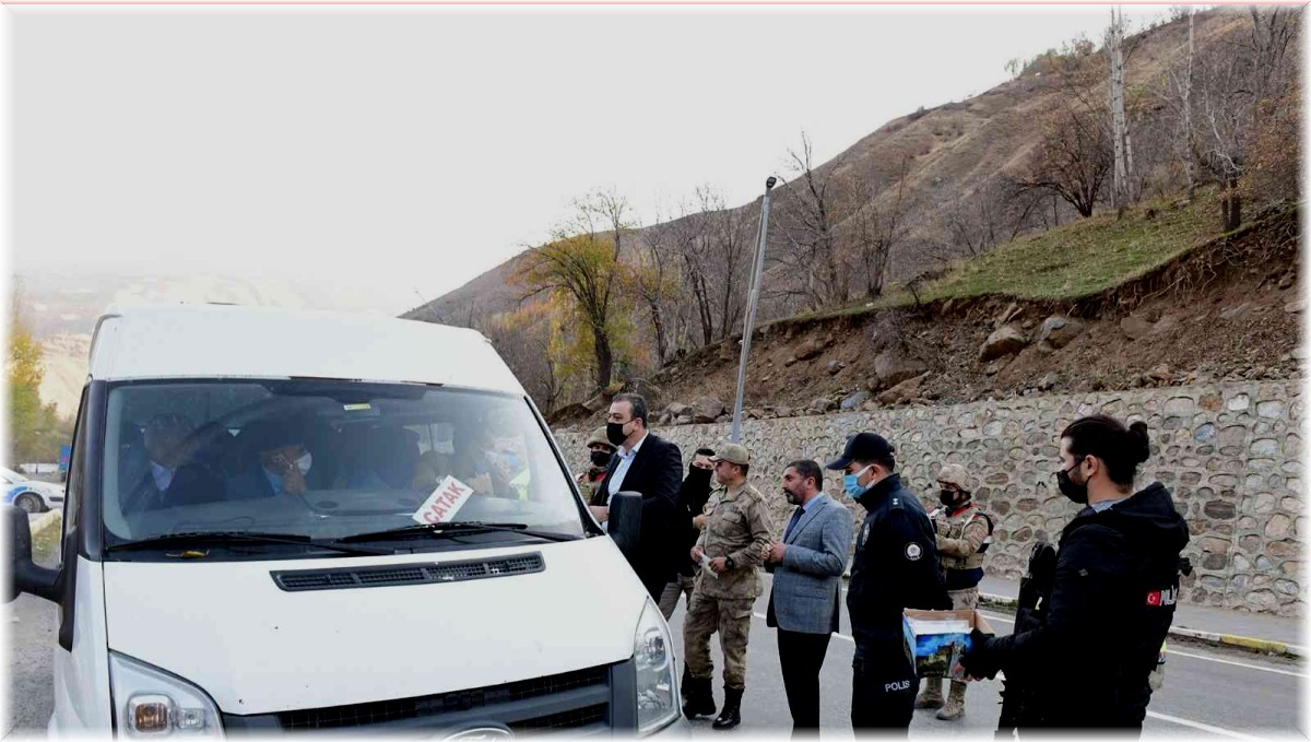 Çatak'ta 'Bi Hareketine Bakar Hayat' uygulaması