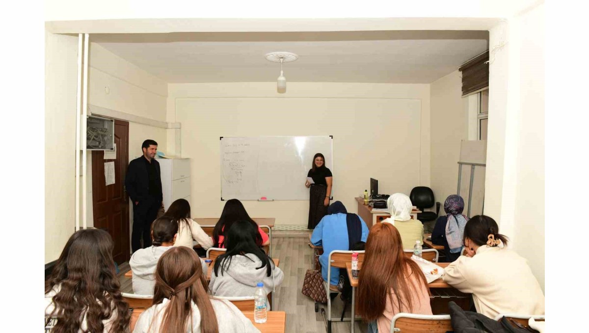Çatak'ta 'Destekleme ve Yetiştirme Kursları'na yoğun ilgi