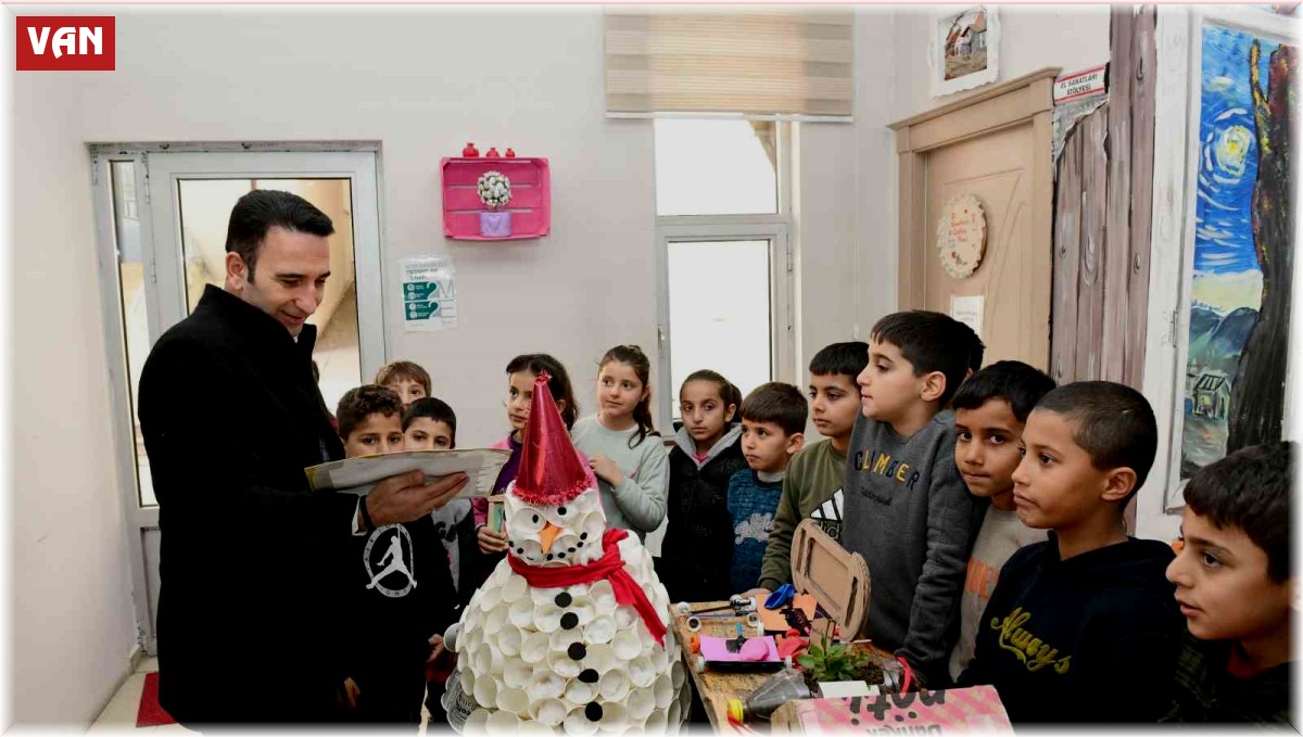Çatak'ta "Sıfır Atık ve Geri Dönüşüm Sergisi" açıldı
