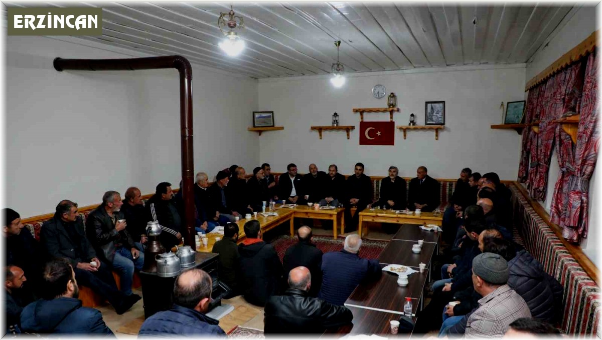 Çatalarmut köyünde toplu iftar programı