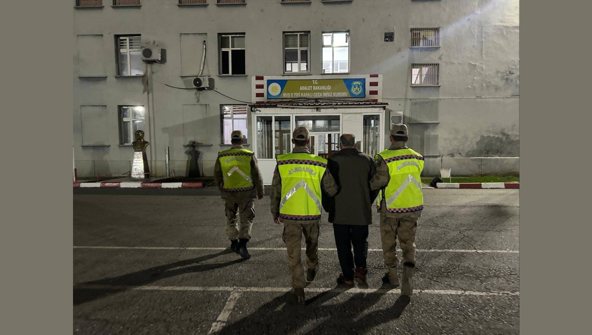 Çek suçundan aranan hükümlü Muş'ta yakalandı