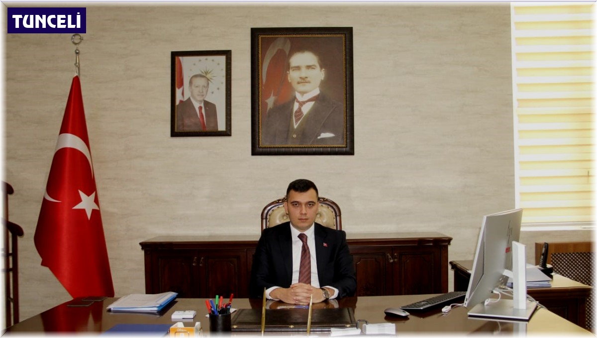 Çemişgezek'e atanan Kaymakam Orçun Cüneyt Zor, göreve başladı