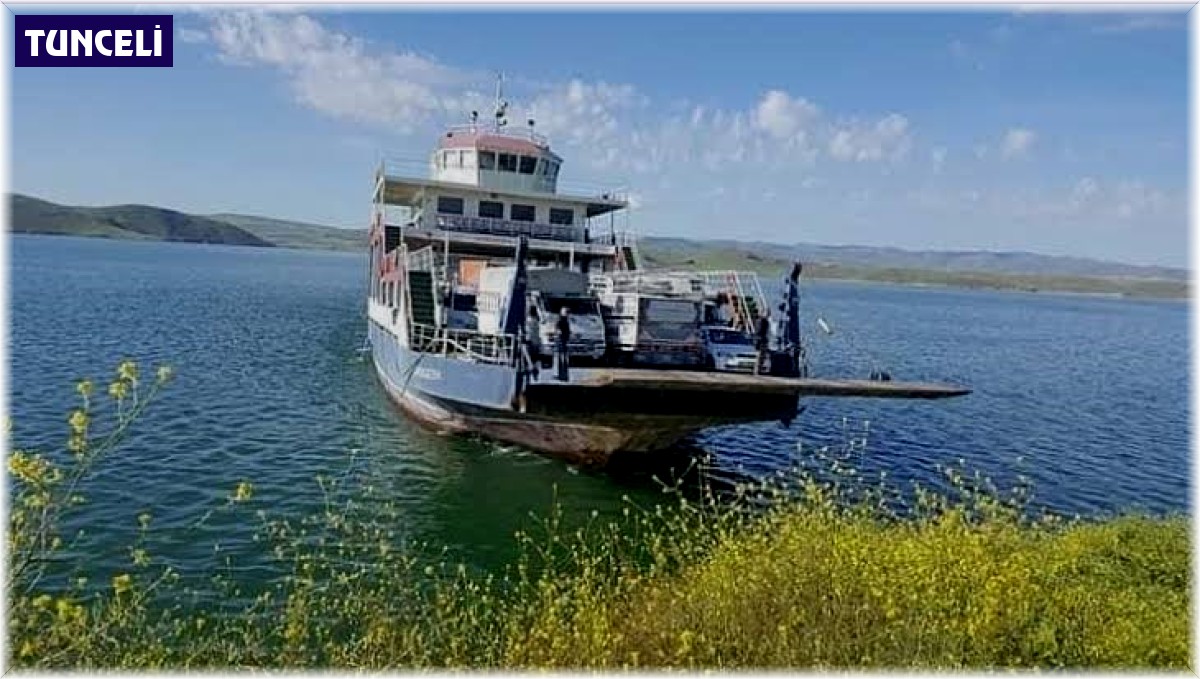 Çemişgezek feribot seferlerinde yaz saati uygulaması