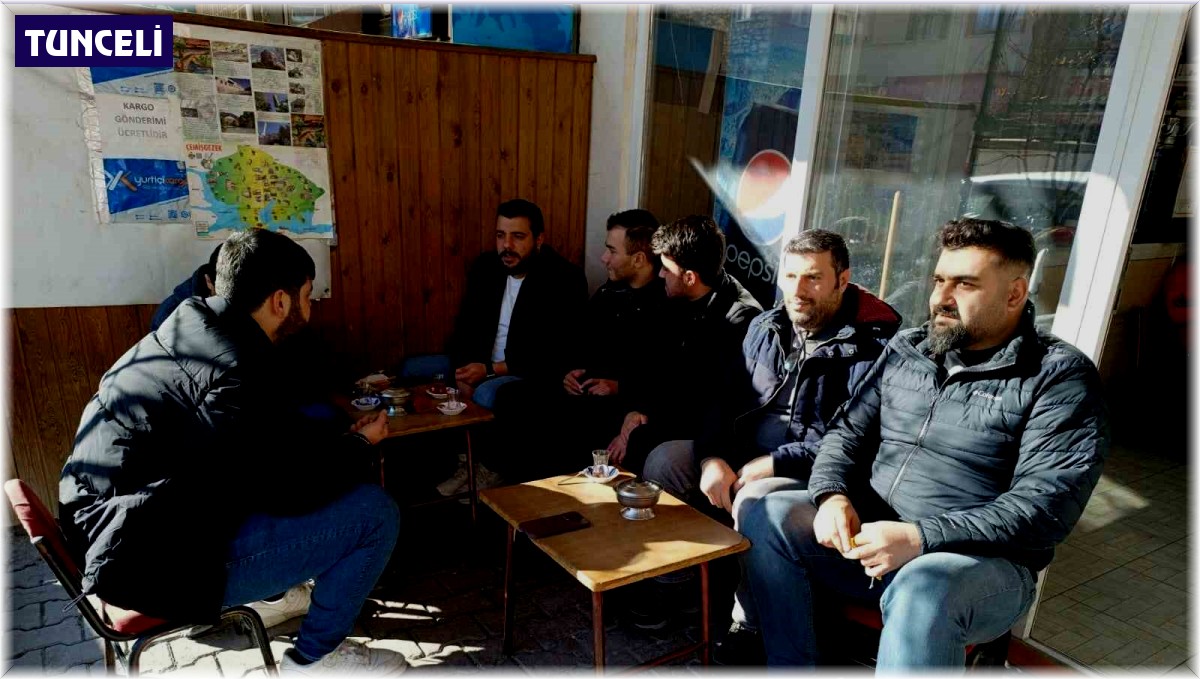 Çemişgezek, kış ortasında yaz havası yaşıyor