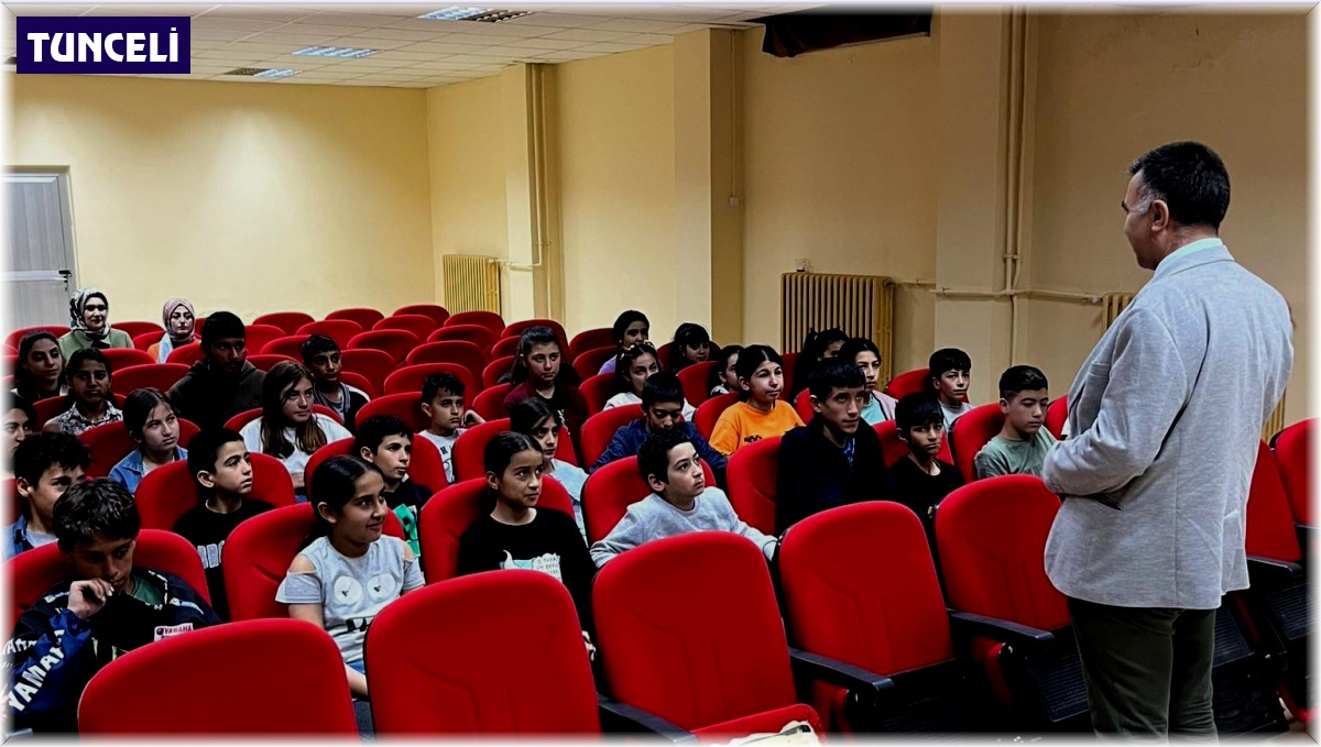 Çemişgezek'te bağımlılıkla mücadele eğitimleri verildi