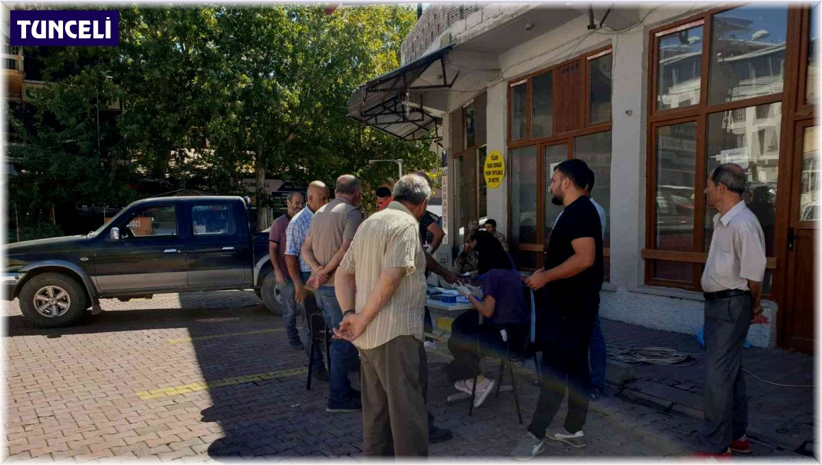 Çemişgezek'te Halk Sağlığı Haftası etkinlikleri