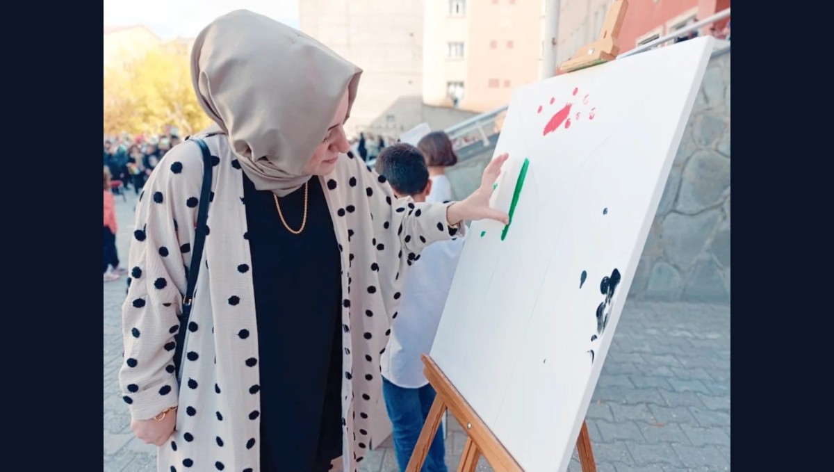 Cengiz Topel İlkokulunda Filistin etkinliği