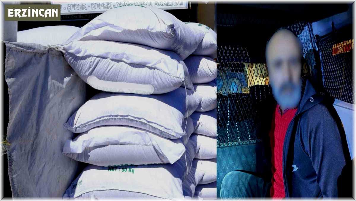 Cezaevi firarisi hırsızlık şüphelisi çuvalların arasında yakalandı