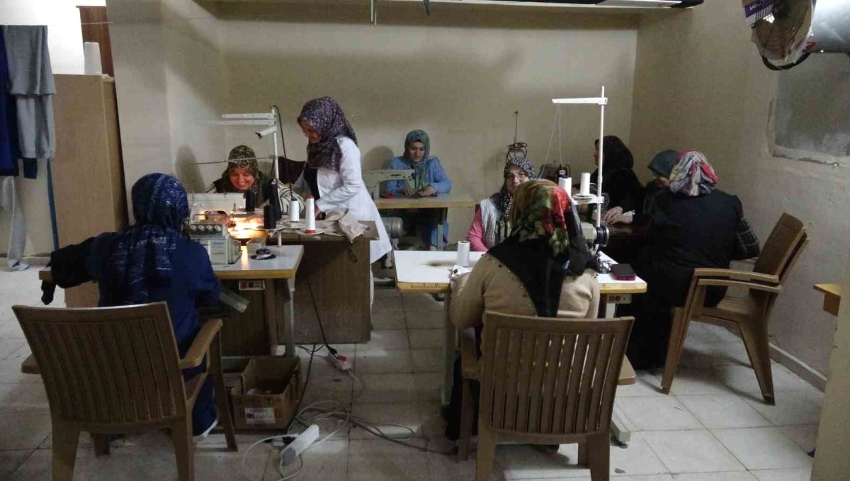 Cezaevi lojmanlarından üretime