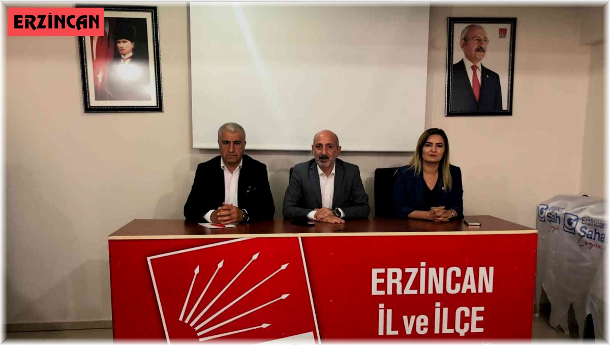 CHP Genel Başkan Yardımcısı Öztunç, Erzincan'da partililerle buluştu