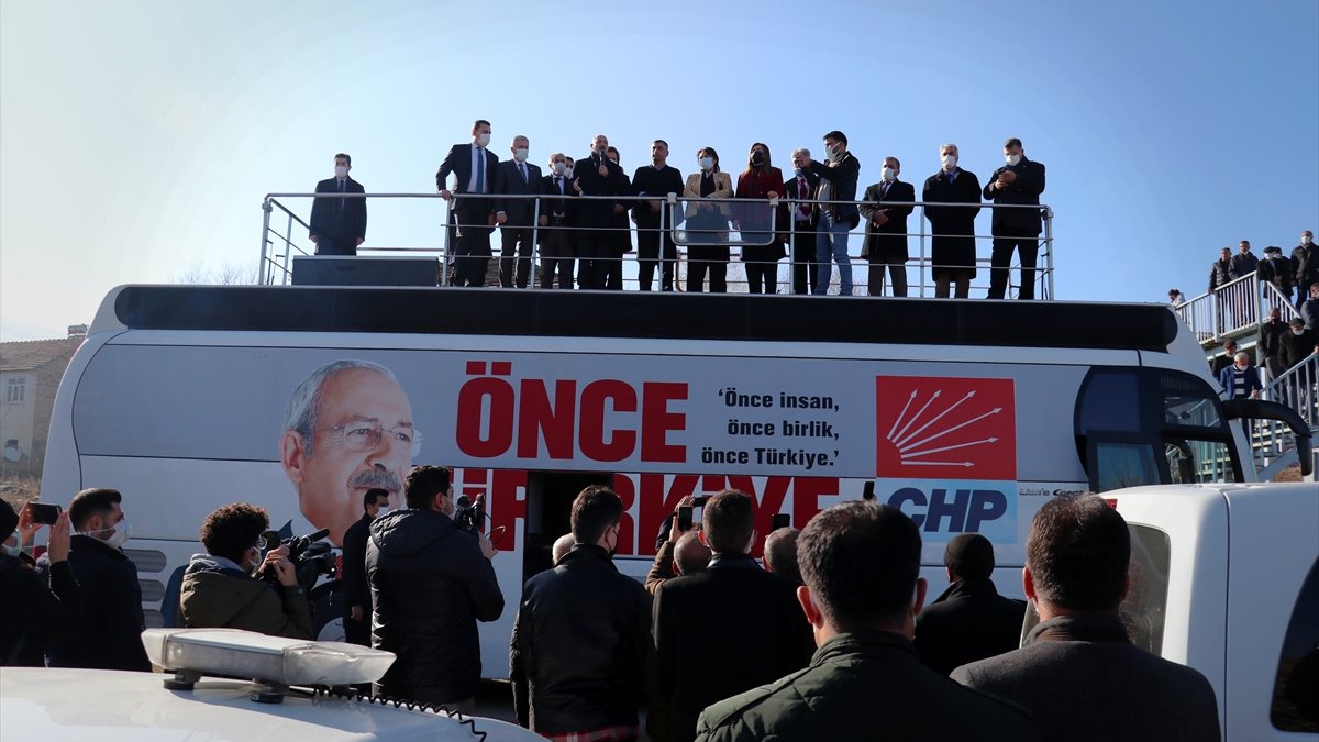 CHP heyeti Elazığ'da incelemelerde bulundu