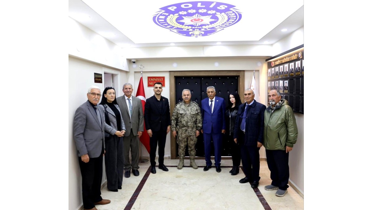 CHP Iğdır İl Başkanı Nizamettin Ada'dan Emniyet Müdürü Turgay'a ziyaret