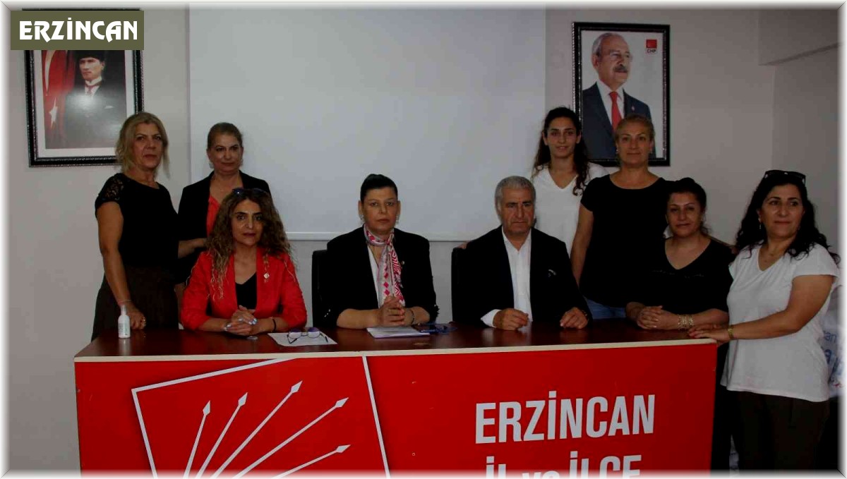 CHP Kadın Kolları Genel Başkan Yardımcısı Pehlivan Erzincan'da partililerle buluştu
