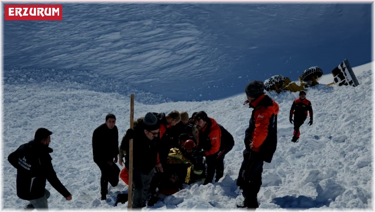 Çığ altında kalan operatör çektiği video ile uyarmıştı