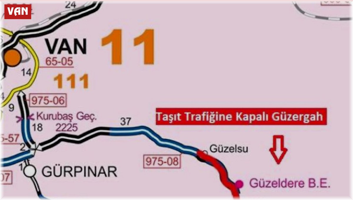 Çığ riski nedeniyle Van-Hakkari karayolu ulaşıma kapatıldı