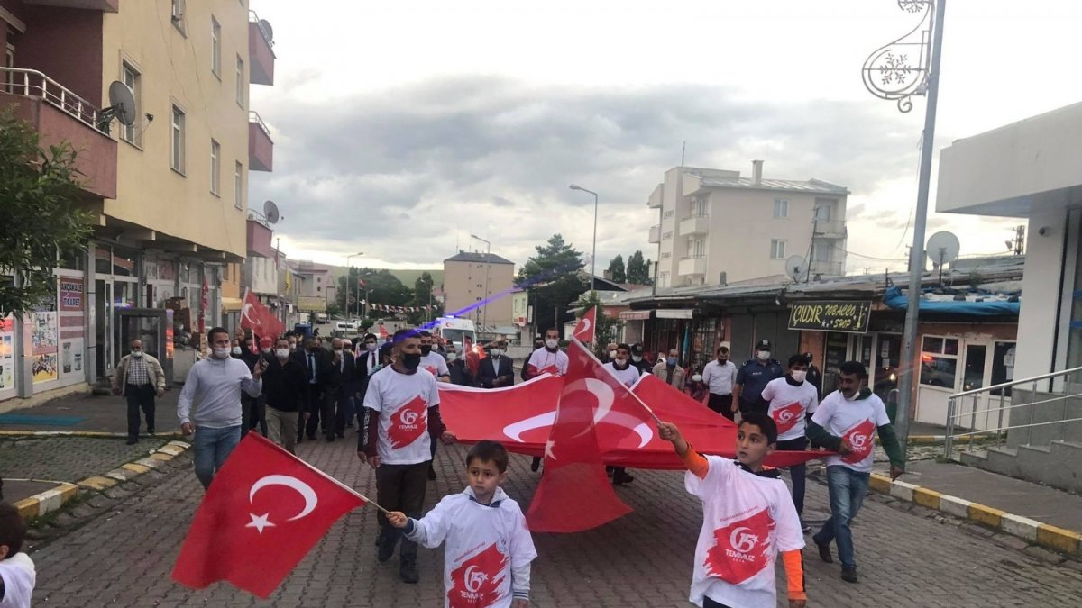 Çıldır'da 15 Temmuz Şehitlerini Anma, Demokrasi ve Milli Birlik Günü programı