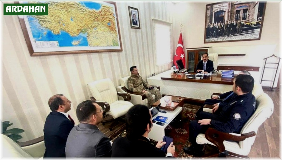 Çıldır'da Seçim Güvenliği Toplantısı Yapıldı