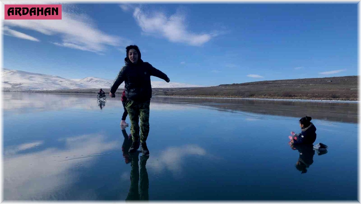 Çıldır Gölü çocukların yeni mekanı oldu