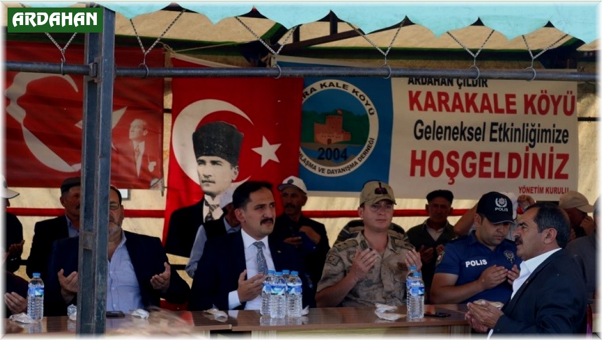 Çıldır Karakale Köyünde Yaz Şenliği düzenlendi