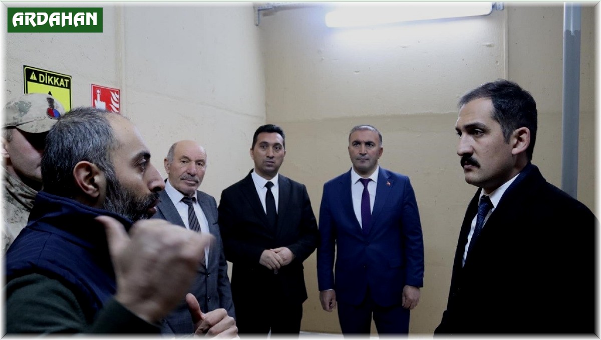 Çıldır Kaymakamı İpek, barajları inceledi