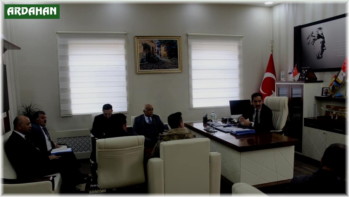 Çıldır Kaymakamlığından kış güvenlik toplantısı