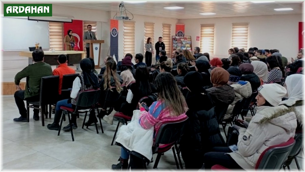 Çıldır MYO öğrencilerine kaymakamlık mesleği anlatıldı