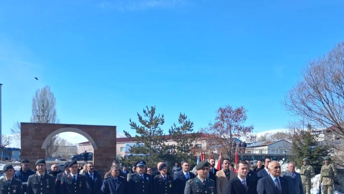 Çıldırda 18 Mart şehitleri anma ve Çanakkale Deniz Zaferi yıldönümü etkinliği