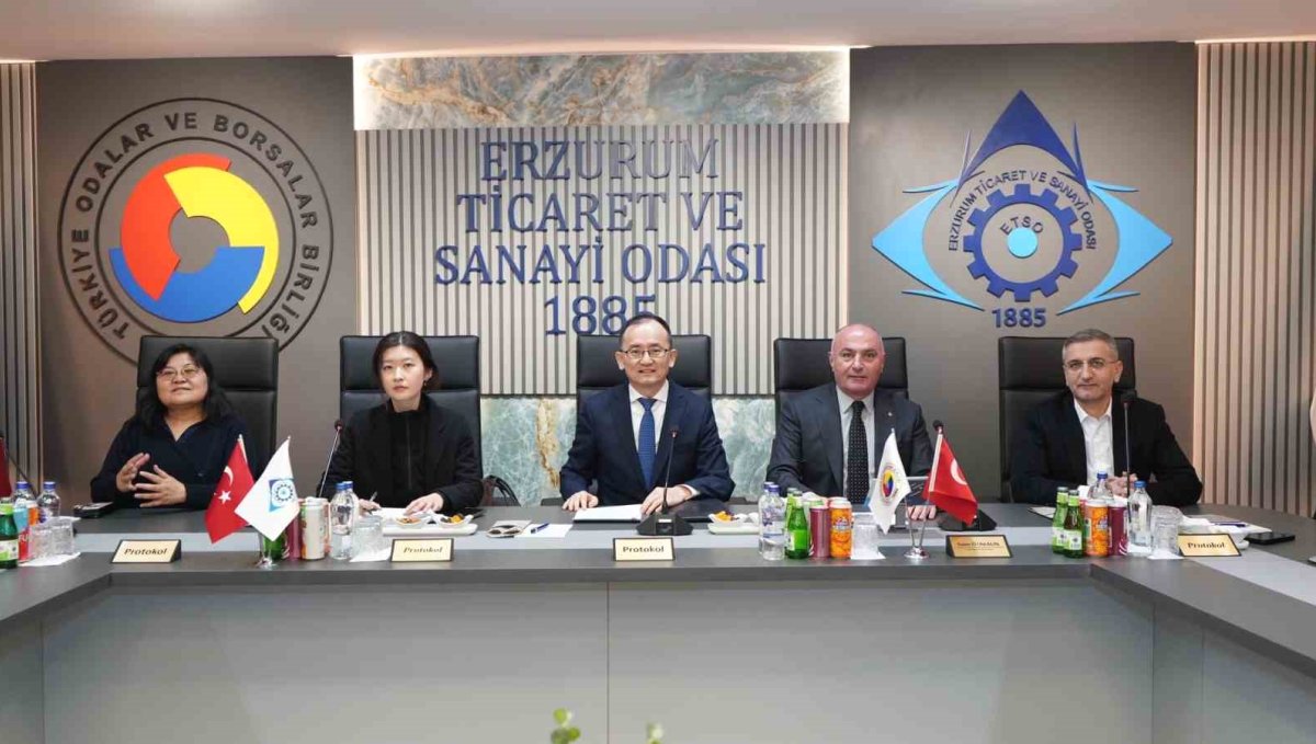 Çin Büyükelçisi JIANG Xuebin ETSO'da