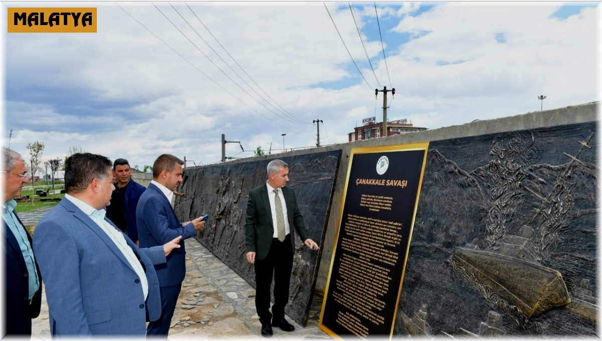 Çınar, açık hava müzesindeki son çalışmaları inceledi