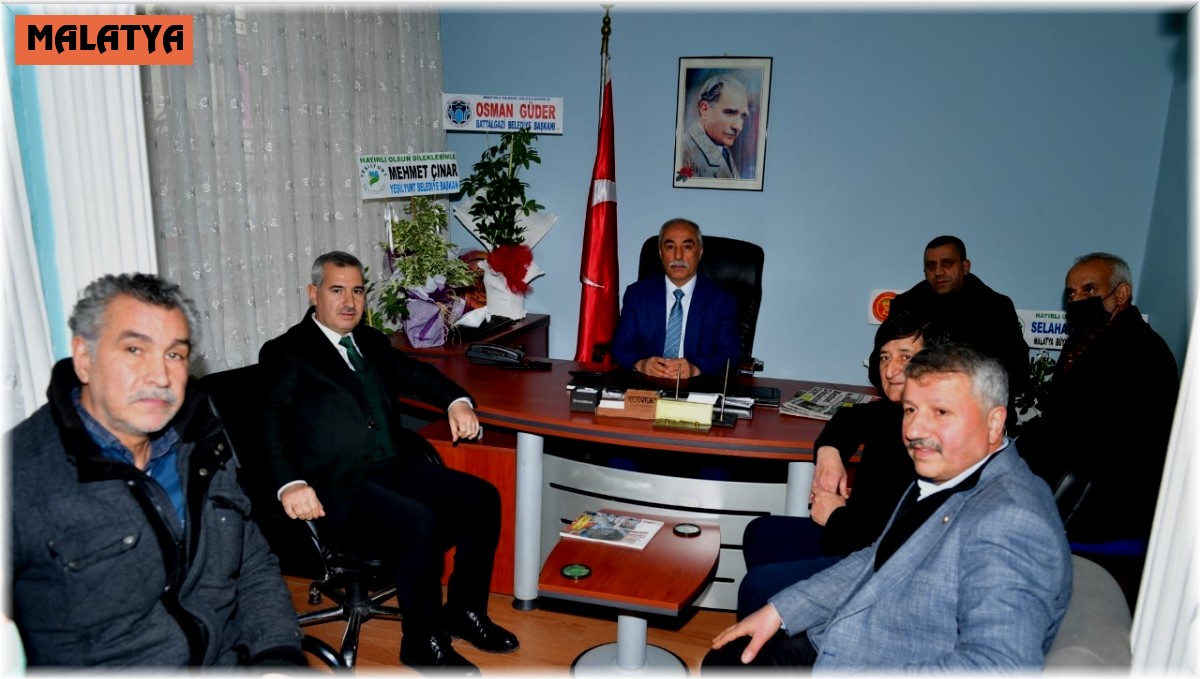 Çınar'dan meslek odaları başkanlarına 'hayırlı olsun' ziyareti