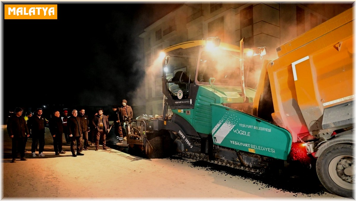 Çınar, gece mesaisi yapan personeli yalnız bırakmadı