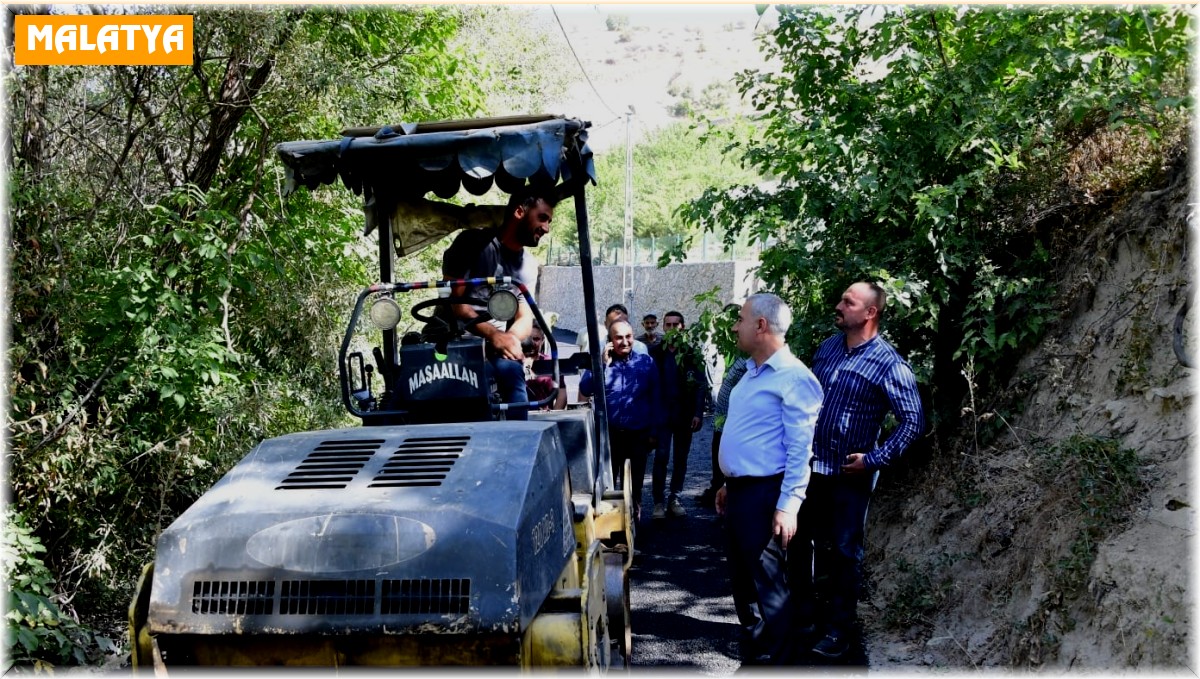 Çınar, Gündüzbey'deki çalışmaları inceledi