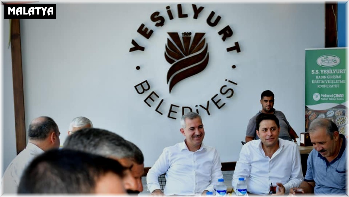 Çınar, muhtarlarla bir araya geldi