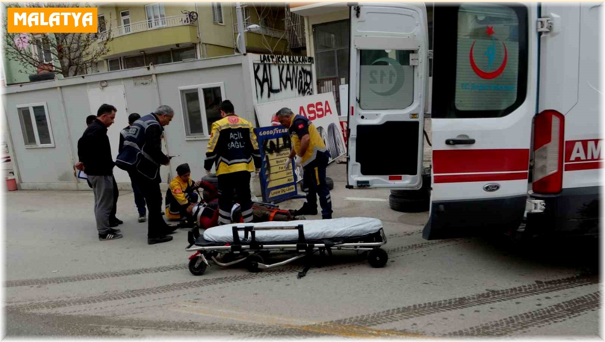 Cipin çarptığı yaya yaralandı