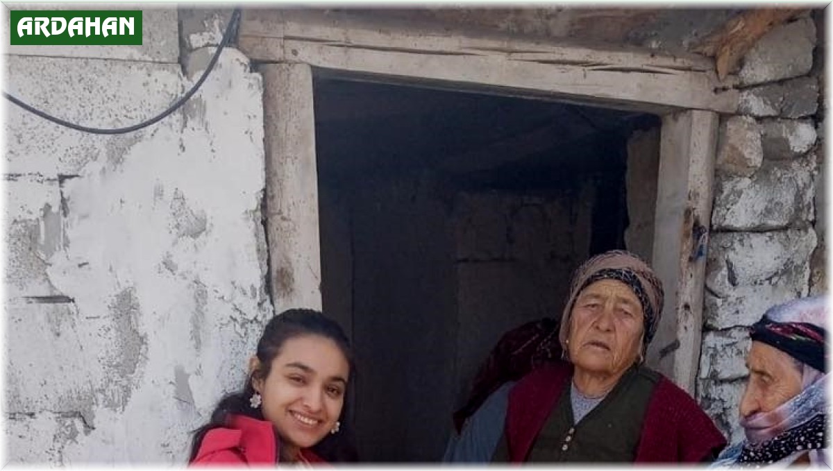 ÇMYO öğrencilerinden ulusal hane ziyareti